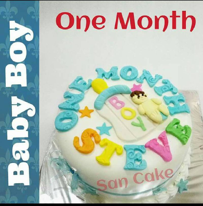 Baby Boy - Decorated Cake by Doroty - CakesDecor